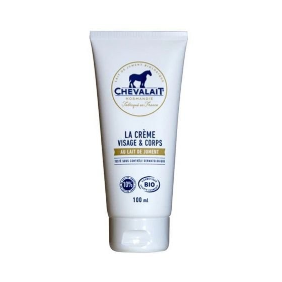 CHEVALAIT® Crema Bio cu Lapte de iapa pentru fata si corp, 100ml