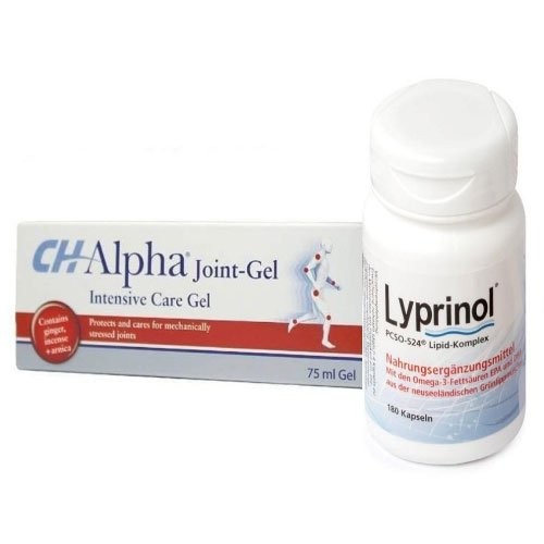 Pachet LYPRINOL 180 capsule si CH Alpha Gel ingrijire intensiva