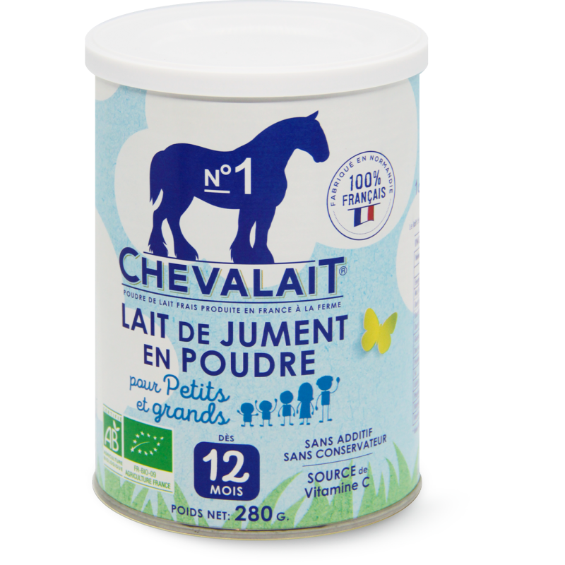 CHEVALAIT® Lapte de iapă pulbere Bio 280g 