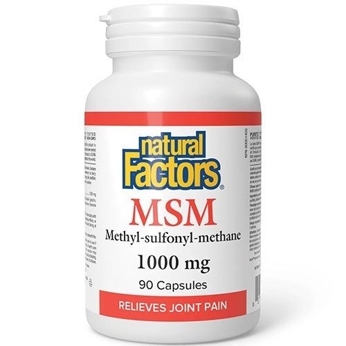 MSM Natural Factors 1000 mg 90 capsule