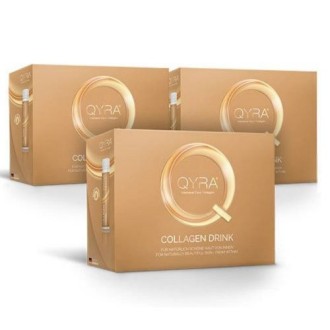 Pachet 3 cutii QYRA - Colagen anti-aging pentru ingrijire intensiva